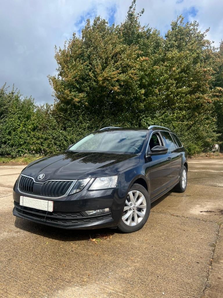Skoda Octavia, 2018, Automaat, Auto's, Automaat, Stof, Zwart, Break