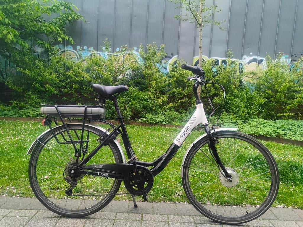Elektrische fiets elektrische damesfiets e-bike electric bik, Gebruikt, 51 tot 55 cm, 30 tot 50 km per accu, Ophalen