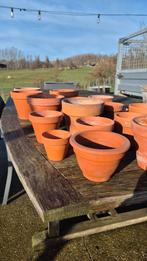 Terracotta bloempotten, Tuin en Terras, Ophalen, Steen, Minder dan 30 cm, Minder dan 60 cm