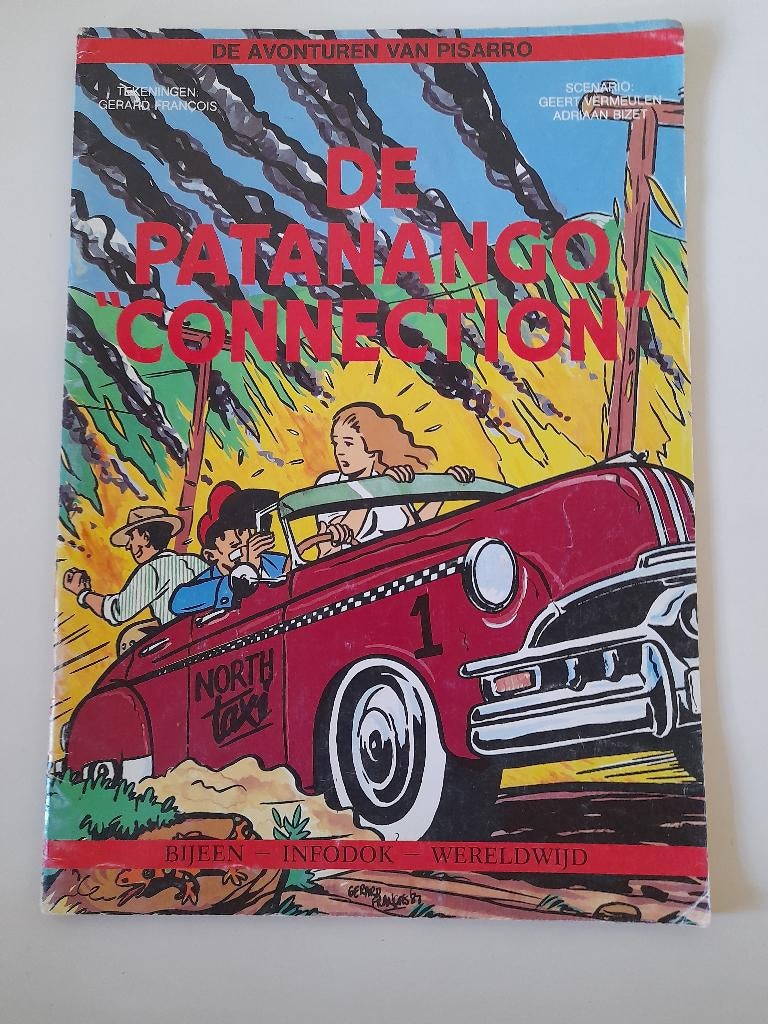 Strip Pissaro - La connexion avec Patanango, Livres, BD, Utilisé, Enlèvement ou Envoi