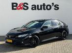 Honda Civic 1.0 i-VTEC PDC+Camera Clima Navigatie Stoelverwa, Auto's, Honda, 110 g/km, Zwart, Bedrijf, Grijs