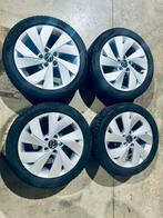 Originele VW Golf 8 Belmont 17 inch velgen  winterbanden, Enlèvement, 17 pouces, Pneus hiver, Jante(s)