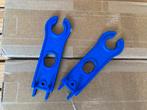 Zonnepanelen - blauwe tool/sleutel om fiches aan te spannen, Ophalen of Verzenden, Nieuw, Overige typen