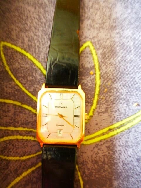 RODANIA HORLOGE, Handtassen en Accessoires, Horloges | Antiek, Polshorloge, Overige merken, Staal, 1960 of later, Met bandje, Ophalen