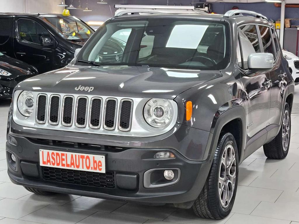 Jeep Renegade 1.4i BOITE Auto 4x4 Cuir CAM Pano Ouvrant Atta, Gebruikt, 4 cilinders, Leder, Bedrijf