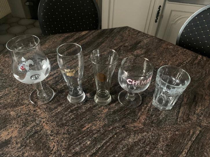 glazen, Huis en Inrichting, Overige Huis en Inrichting, Zo goed als nieuw, Ophalen