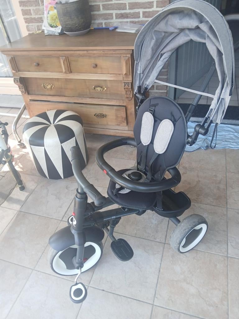 Driewieler kinderfiets, Ophalen