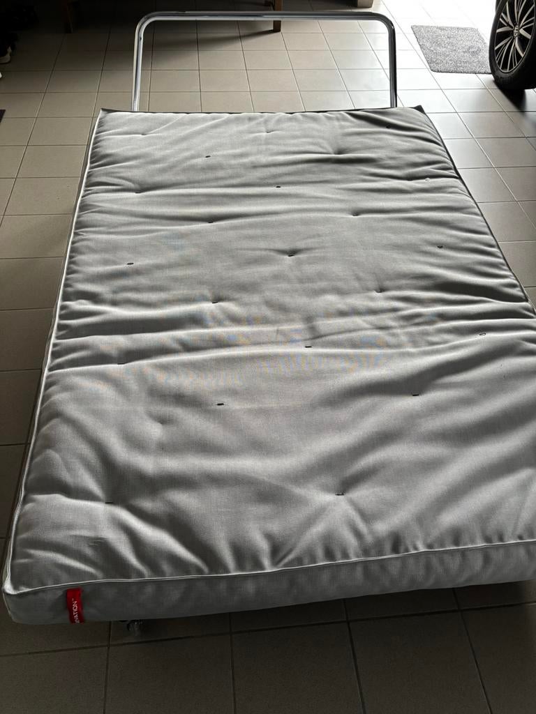 Zetelbed, Ophalen, Tweepersoons, 140 cm, Zo goed als nieuw
