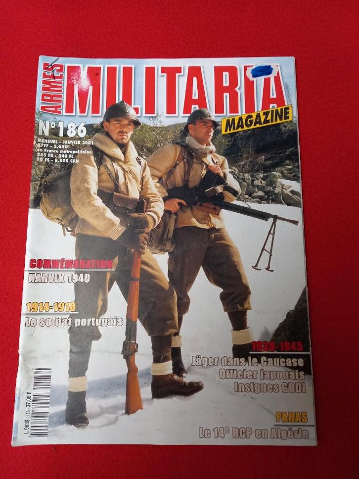 MILITARIA Magazine Nr. 186, Boeken, Oorlog en Militair, Zo goed als nieuw, Landmacht, Tweede Wereldoorlog, Ophalen