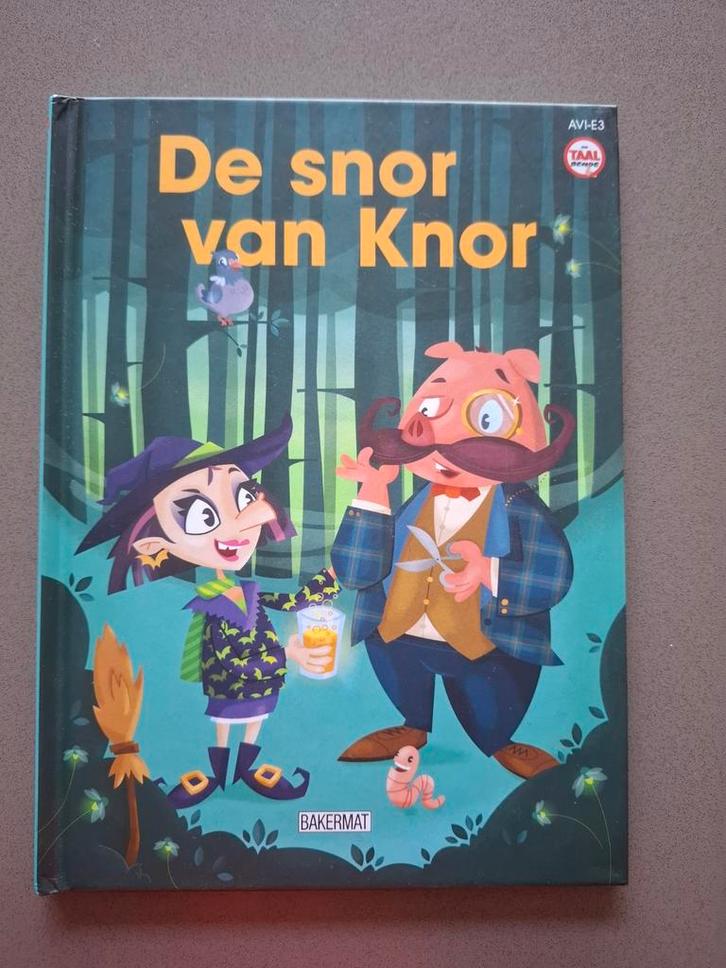 Leesboekje niveau avi e3 einde 1e lj de snor van knor, Livres, Livres pour enfants | Jeunesse | Moins de 10 ans, Enlèvement
