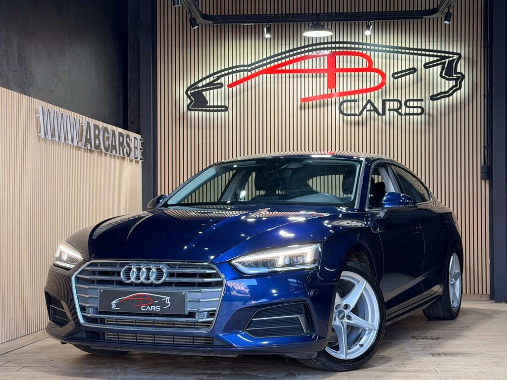 Audi A5 Sportback 35 TFSI * GARANTIE 12 MOI S * SPORT LINE *, Cuir, Achat, Entreprise, Noir