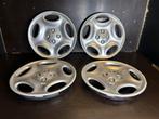 4 originele wieldoppen Peugeot 206.207, partner 14", Ophalen of Verzenden, Gebruikt