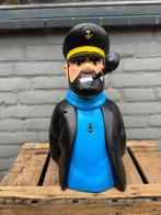 Statue du Capitaine Haddock en buste de Tintin, Collections, Enlèvement, Tintin, Comme neuf, Statue ou Figurine
