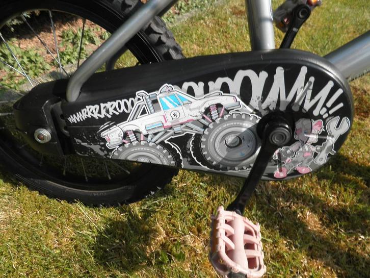 Coole Kinderfiets Monstertruck  16" Alles lezen, Fietsen en Brommers, Fietsen | Kinderfietsjes, Zo goed als nieuw, 16 tot 20 inch