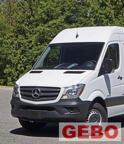 Mercedes sprinter 2013 t/m 2018 voorkop motorkap bumper spat, -, Voor, Nieuw, Ophalen of Verzenden