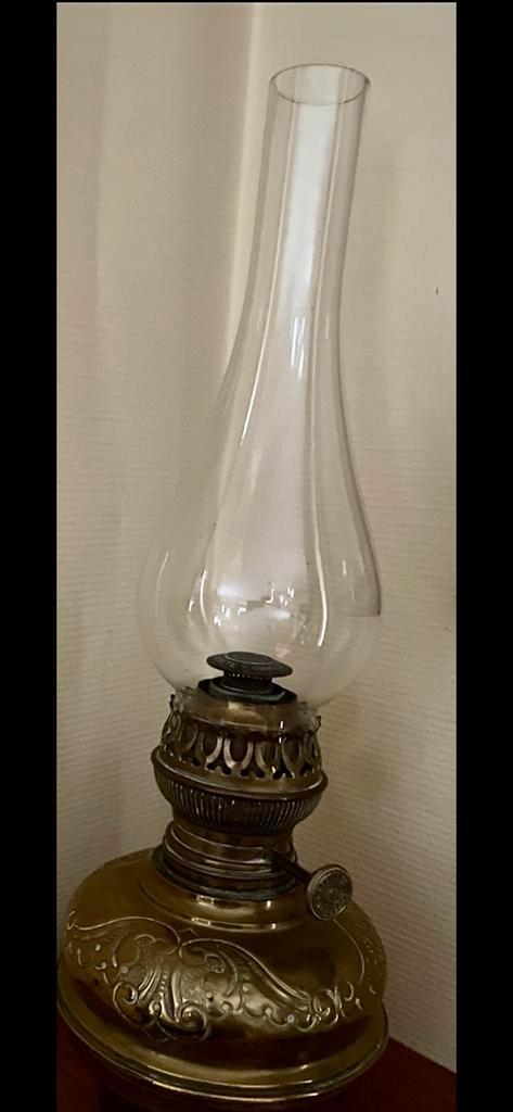 Antieke Belgische olielamp Lempereur & Bernard  19e eeuw, Antiek en Kunst, Antiek | Verlichting, Ophalen