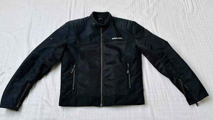 Segura Oskar doorwaai motorjas - maat L, Motoren, Kleding | Motorkleding, Jas | textiel, Dames, Heren, Tweedehands, Ophalen of Verzenden