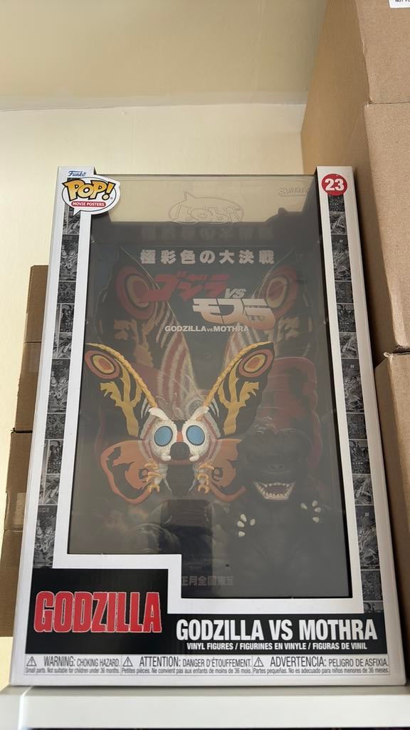 Funko pop gozilla vs motra, Enlèvement, Comme neuf