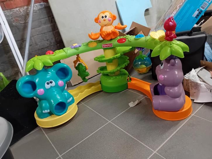 Fisher price speelboog, Kinderen en Baby's, Speelgoed | Babyspeelgoed, Gebruikt, Babygym, Met licht, Ophalen