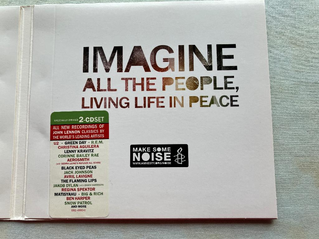 Save Darfur/ John Lennon et d'autres chanteurs, Enlèvement ou Envoi, Comme neuf, Pop