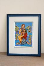 Guido De Graeve kunstwerk – gesigneerd – ingelijst 50x40, Antiek en Kunst, Ophalen