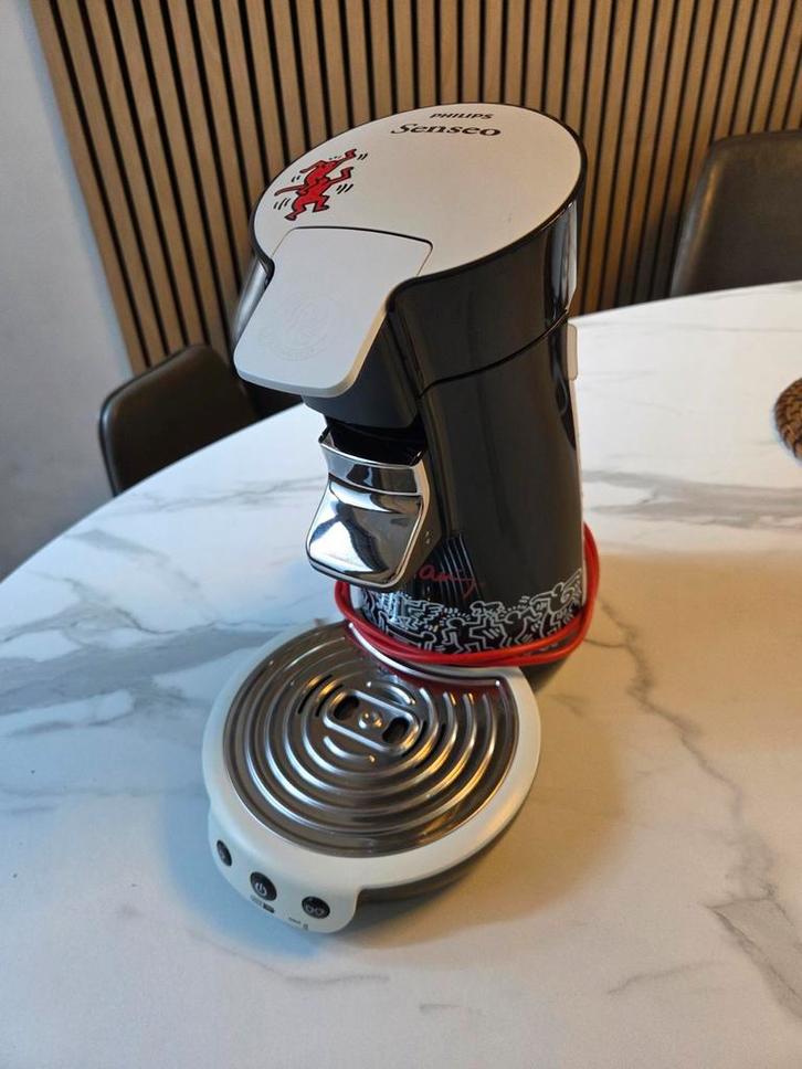 Philips Senseo Viva Café Keith Haring - Limited Edition, Electroménager, Cafetières, Comme neuf, Dosettes et capsules de café