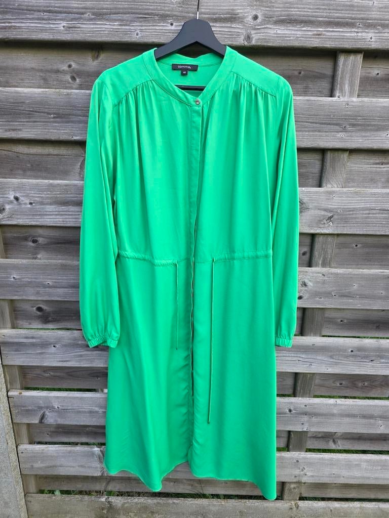 Felgroen kleedje Comma, maat 40, Enlèvement, Taille 38/40 (M)