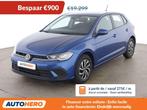 Volkswagen Polo 1.0 TSI Life (bj 2023, automaat), Stof, Gebruikt, 95 pk, Blauw