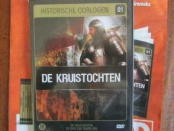 DVD Historische Oorlogen - De Kruistochten + tijdschrift, Cd's en Dvd's, Dvd's | Documentaire en Educatief, Ophalen of Verzenden
