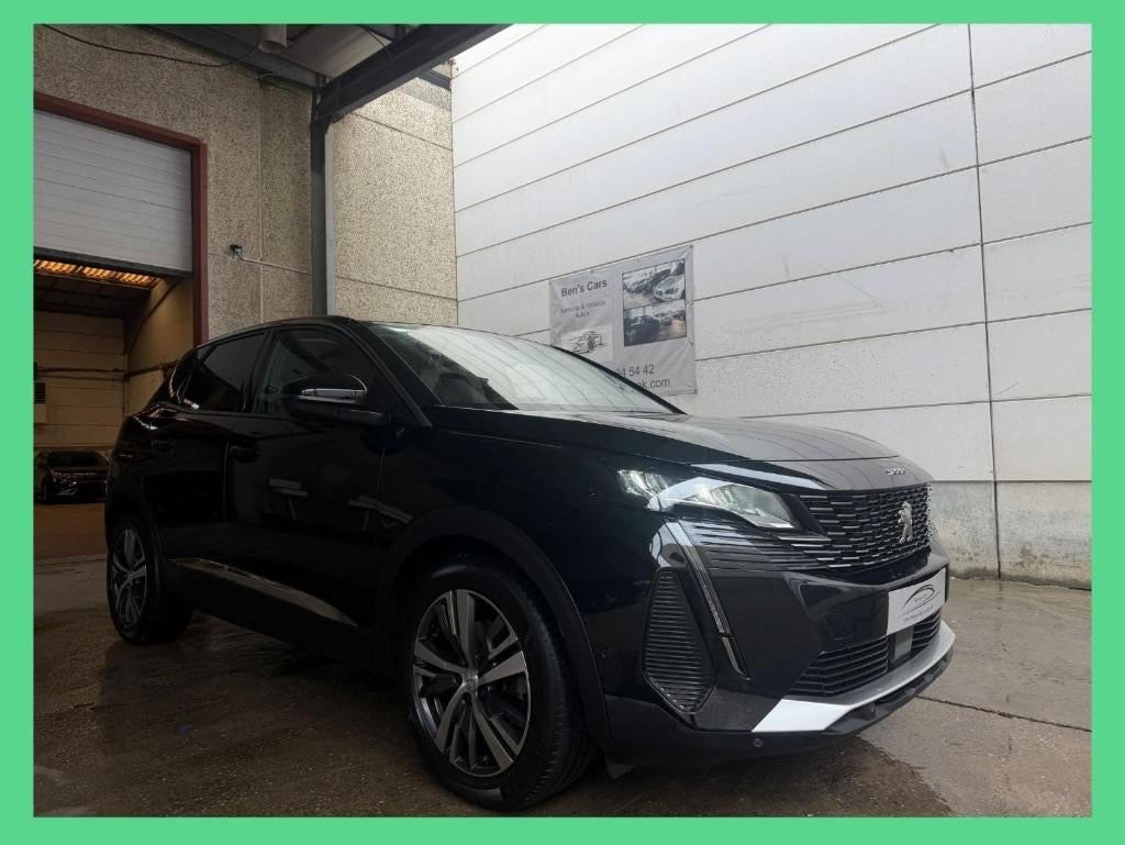 Peugeot 3008 1.2i Allure 130pk * GPS/Camera *, 1199 cc, Leder en Stof, Zwart, 5 deurs