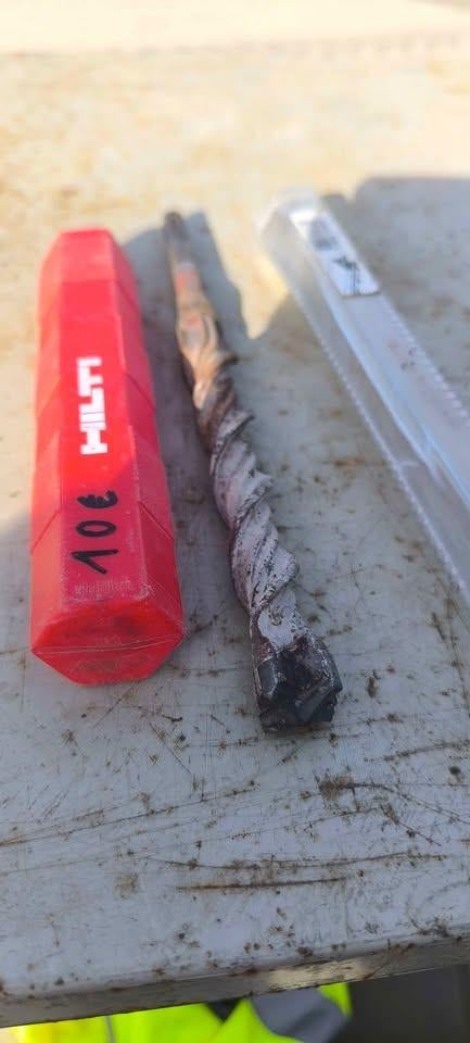 Hilti TE-CX 20/22 150 mm boorkop: €10, Ophalen, Gebruikt, Gereedschap of Accessoires