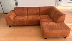 Cognac kleur hoeksalon. Moet dringend weg., Huis en Inrichting, Ophalen, Gebruikt