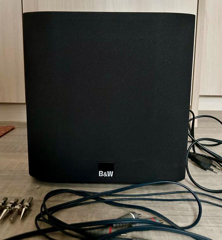 Bowers&Wilkins ASW 608 Hi-Fi Subwoofer, TV, Hi-fi & Vidéo, Enceintes, Comme neuf, Subwoofer, Enlèvement