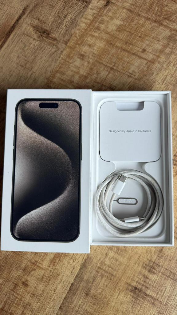 Iphone 15 pro 128 gb nieuwstaat, Télécoms, Téléphonie mobile | Apple iPhone, Enlèvement ou Envoi, Comme neuf, 128 GB, IPhone 15