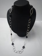 Collier Art-Déco vintage en argent LBVYR, Bijoux, Sacs & Beauté, Colliers, Neuf, Enlèvement ou Envoi, Autres matériaux, Avec pendentif