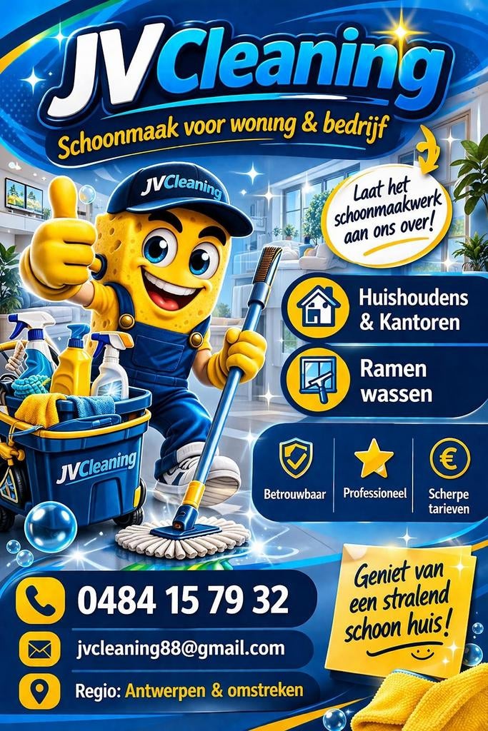JVcleaning, Vacatures, Vacatures | Schoonmaak en Facilitaire diensten