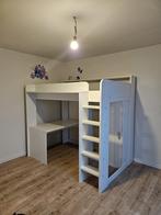 Stapelbed met bureau en kast, Ophalen, Zo goed als nieuw, Stapelbed