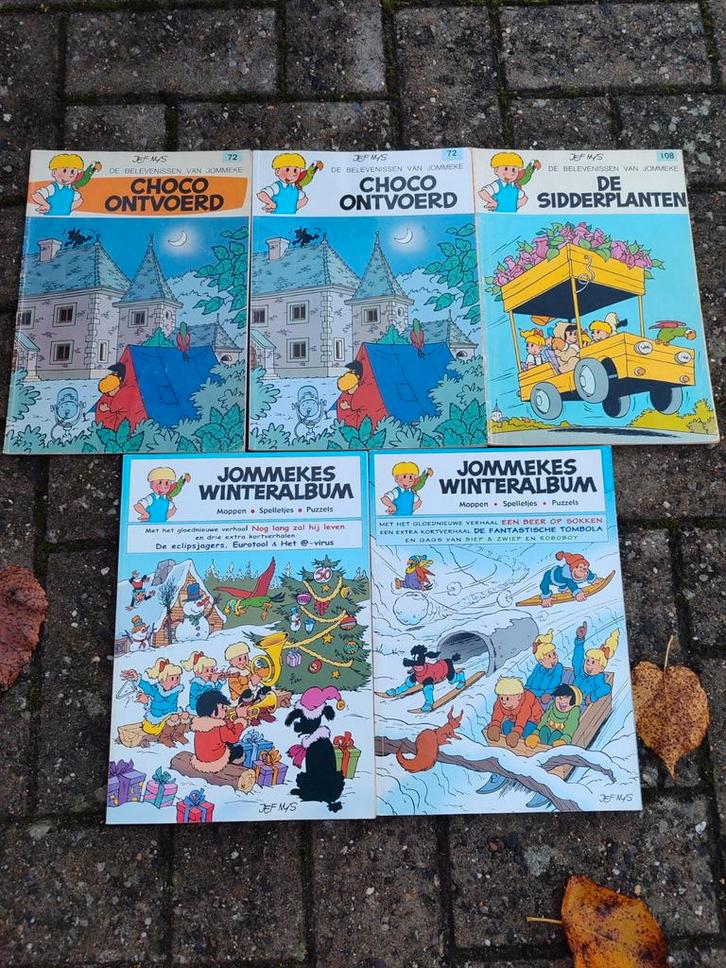 Verschillende jommeke strips, CD & DVD, Vinyles | Enfants & Jeunesse, Enlèvement