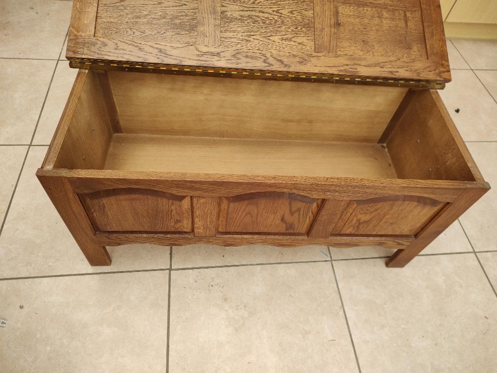 Houten koffer / opbergkist, Ophalen, Overige materialen, Minder dan 50 cm, Zo goed als nieuw