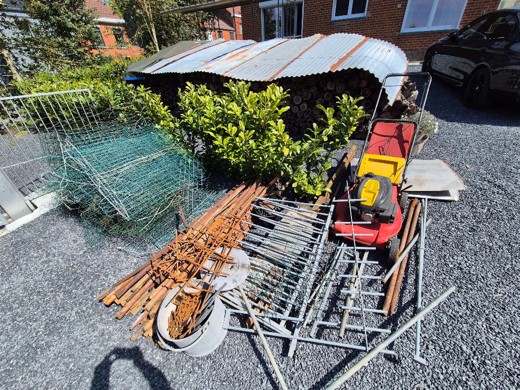 Ferraille à donner- lot complet, Bricolage & Construction, Enlèvement, Utilisé