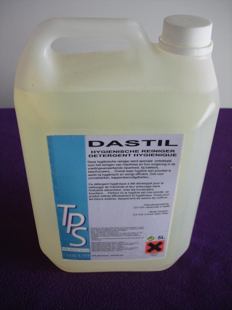 Dastil Industriële Hygiënische reiniger 5 L. voor horeca., Ophalen, Nieuw in verpakking, Reinigen