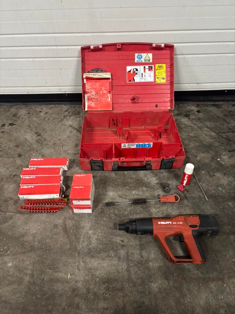 Hilti DXA40 schiethamer, Ophalen of Verzenden, Zo goed als nieuw