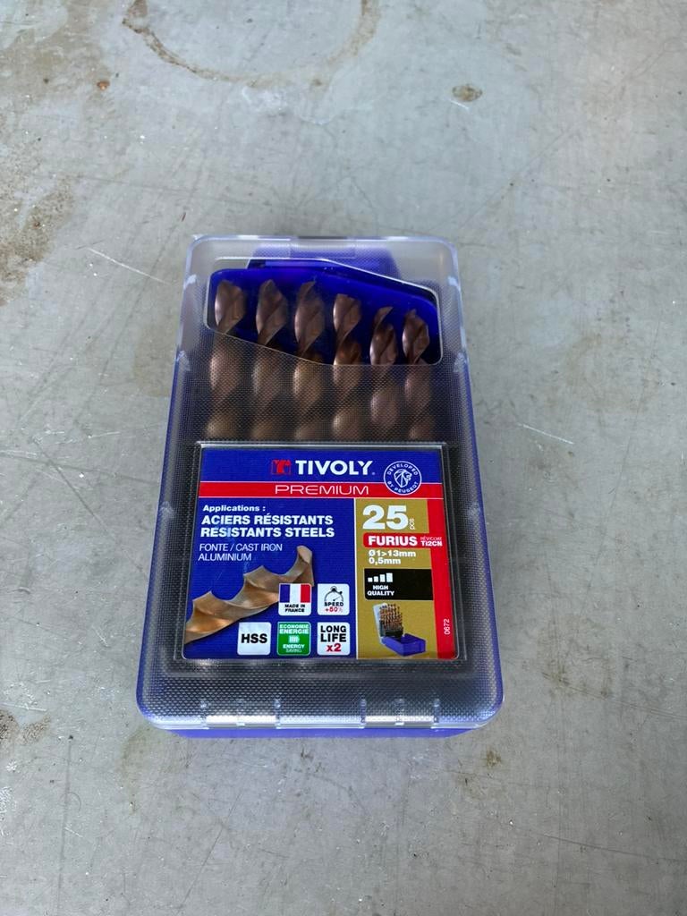 Meches TIVOLY, Bricolage & Construction, Boîtes à outils, Enlèvement, Neuf