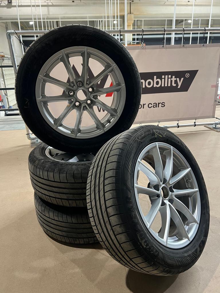 complete winterset Bmw 5serie 225/55R17 5-6mm, Autos : Pièces & Accessoires, Pneus & Jantes, Pneus et Jantes, Pneus hiver, -, Véhicule de tourisme