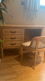 Leuk bureautje met zeteltje, Ophalen, Zo goed als nieuw, Goud