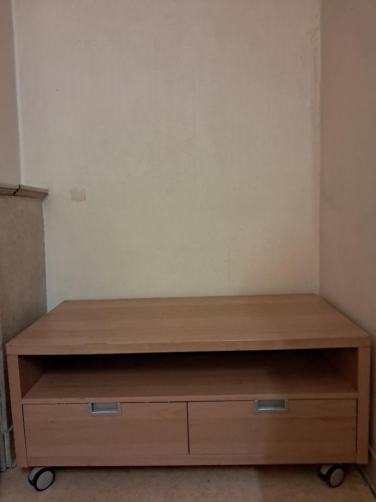 Hifi Flat TV stuurwielkast met schuifladen., Ophalen, Gebruikt