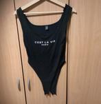 Dames bodysuit, Verzenden, Zwart, Body of Korset