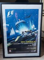 Max Verstappen handtekening-F1 Bahrein 2015 affiche, Verzamelen, Ophalen of Verzenden, Zo goed als nieuw, Formule 1