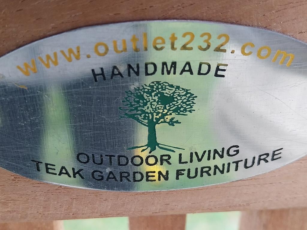 2 teak stoelen te koop zo goed als nieuw., Teakhout, Zo goed als nieuw, Stoel, Tuinset