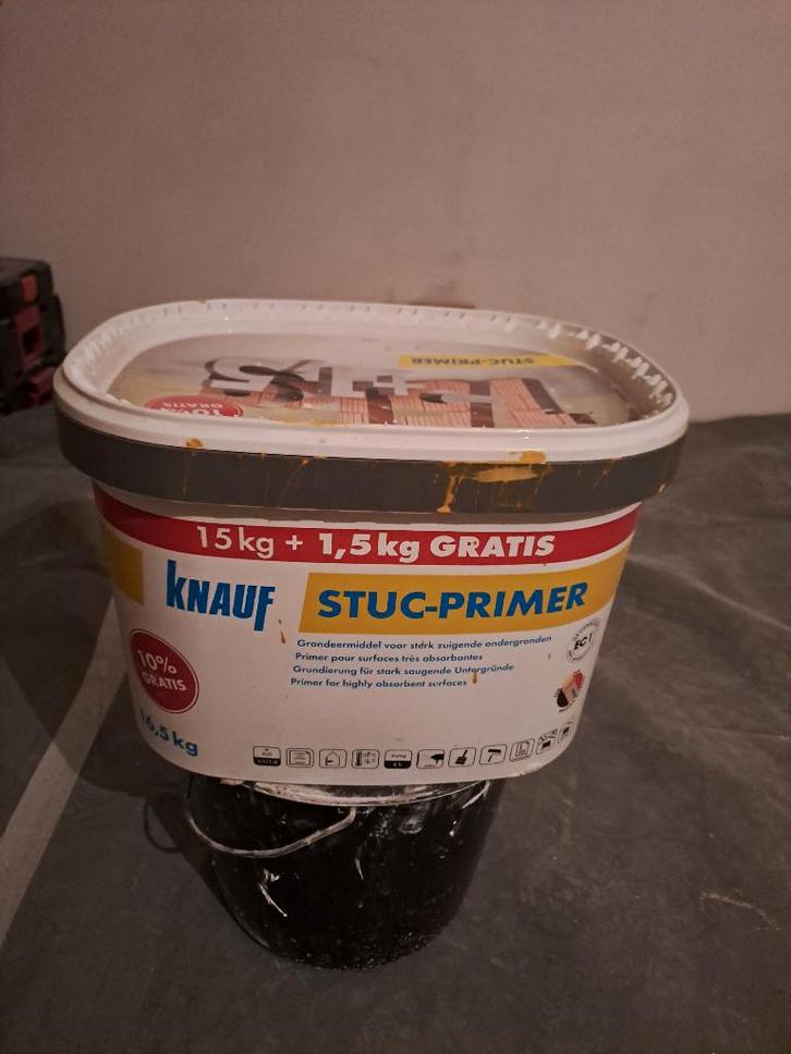 Fin de chantier seau de primer, Doe-het-zelf en Bouw, Metselstenen, Zo goed als nieuw, Overige typen, Ophalen